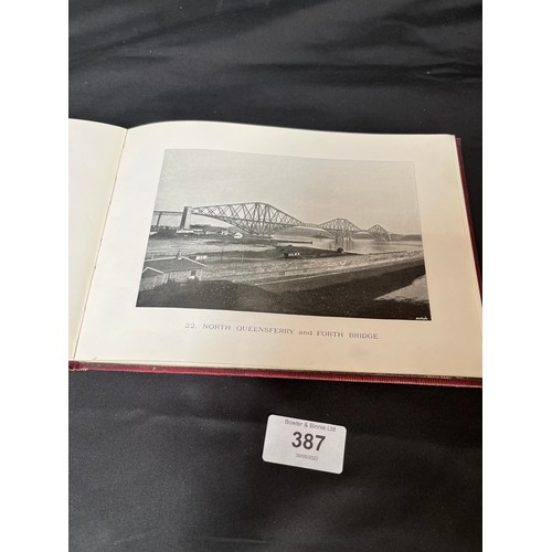 387 - A Book titled 'Views of Dunfermline and Neighbourhood. Published by D. Campbell, Bookseller, Dunferm... 