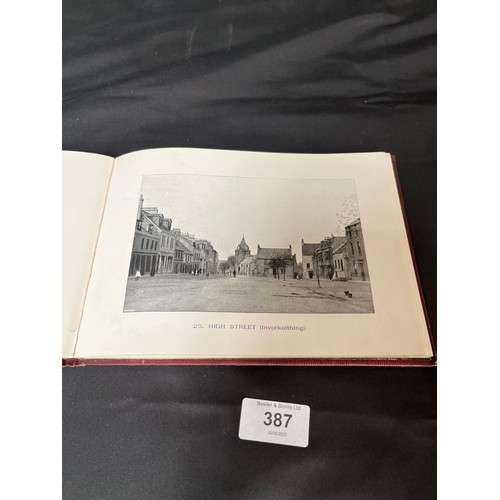 387 - A Book titled 'Views of Dunfermline and Neighbourhood. Published by D. Campbell, Bookseller, Dunferm... 