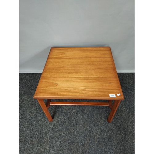 328 - A Mid century Legate Furniture side table. [46x60x60cm]