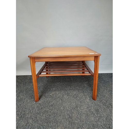 328 - A Mid century Legate Furniture side table. [46x60x60cm]