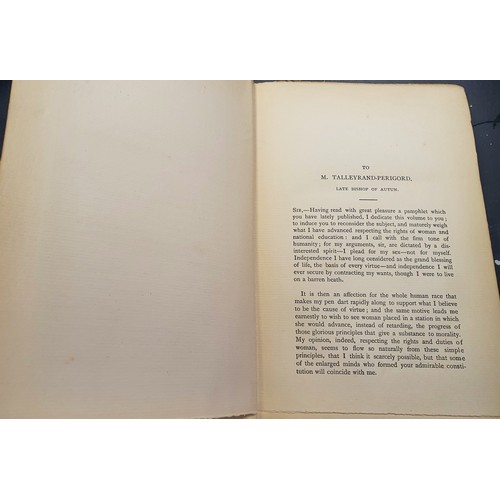 470 - Wollstonecraft, Mary.: Letters to Imlay with Prefatory Memoir by C. Kegan Paul, 1879, first edition;... 