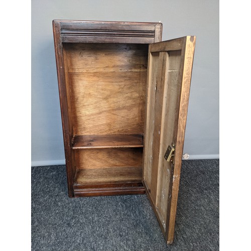 266 - Antique shelved wall unit [73x38x15cm]