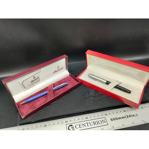 15 - Boxed Sheaffer pen together with boxed Ingersoll pen [Will post]