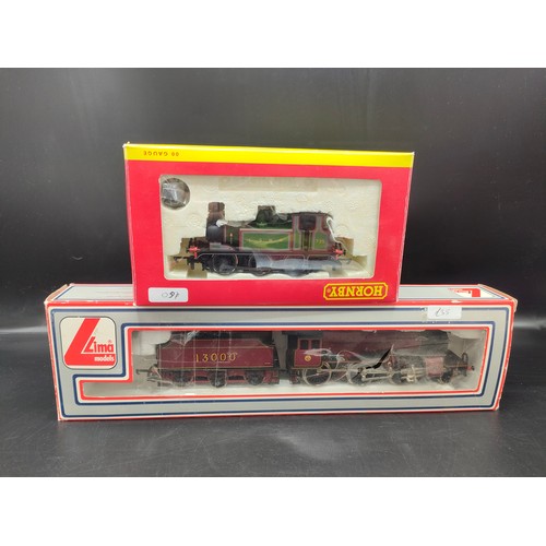 85 - Boxed Lima British railway loco and tender together with Hornby boxed 735 loco [Will post]