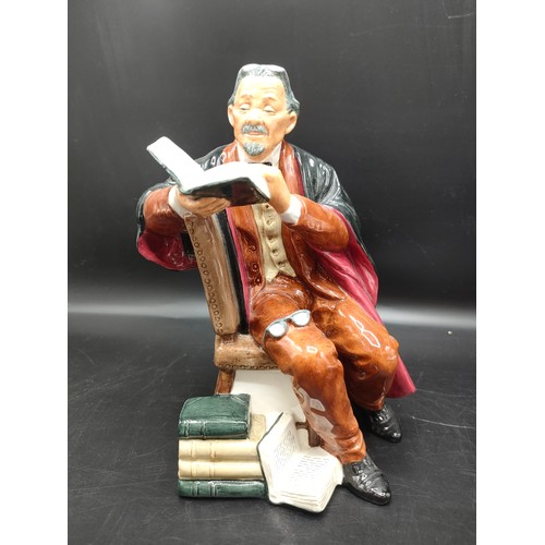 112 - Royal doulton figure the professor hn2281. 9 inches in height .