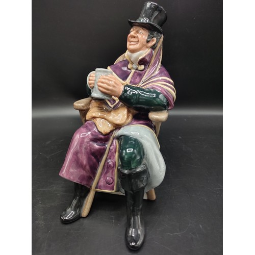 113 - Royal doulton figure The coachman hn2282. 7 inches in height .