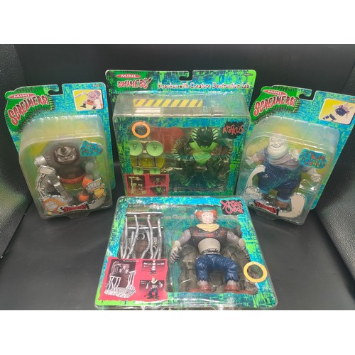 125 - 4 Boxed mini screamer figures [Will not post]