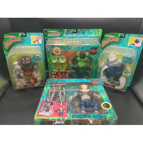 125 - 4 Boxed mini screamer figures [Will not post]