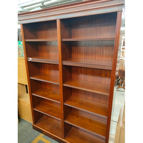 180J - Large reproduction 2 section book case.