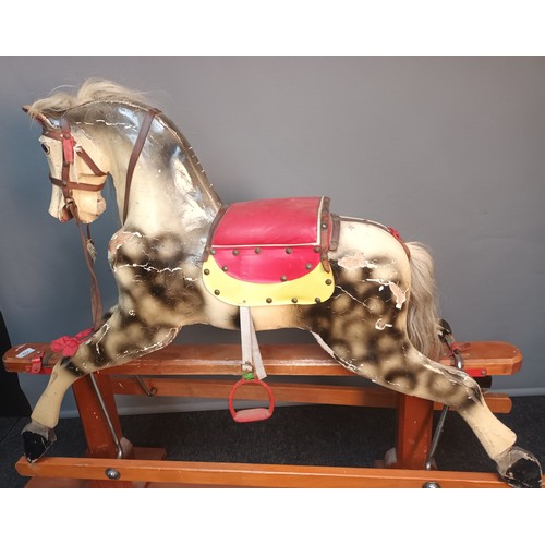 770 - Childs antique hand painted rocking horse