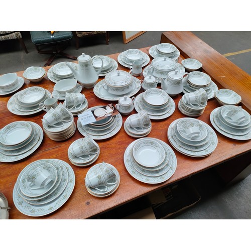 259 - Large Noritakie tea and dinner service.