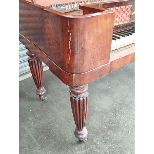 843 - Square pianoforte, inscribed to the front [John Broadwood & Sons] [C1845] [London, England]