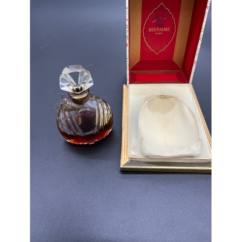 708 - Vintage Caravane Bienaime France, Paris boxed perfume bottle. [Will not post]