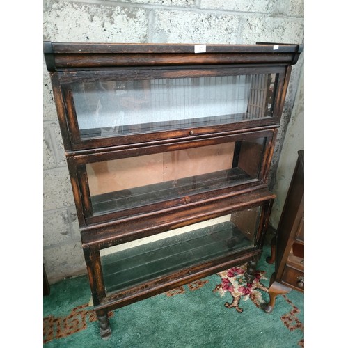 403 - Antique Barristers book case .