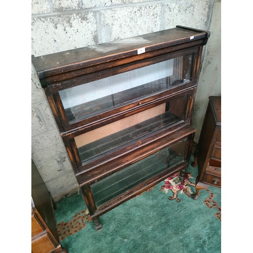 403 - Antique Barristers book case .