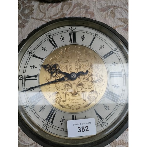 383 - Lynchronome London antique style clock .