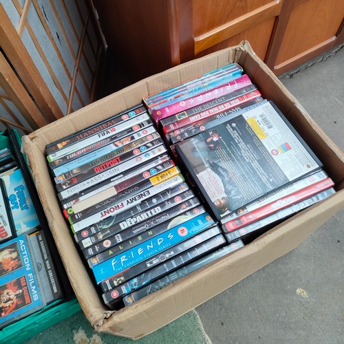 471 - 2 boxes of CDs and DVDs etc.