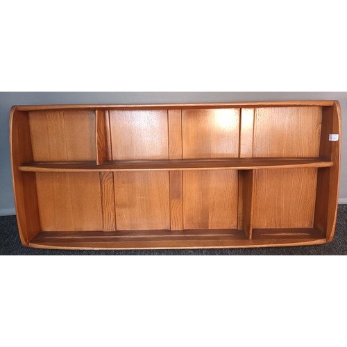 740 - Ercol hanging display shelf [49x107cm]