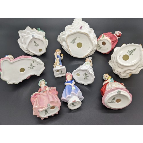 725 - Collection of various Royal Doulton figurines (10)