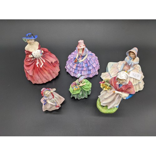 727 - Collection of Royal Doulton figurines (6)