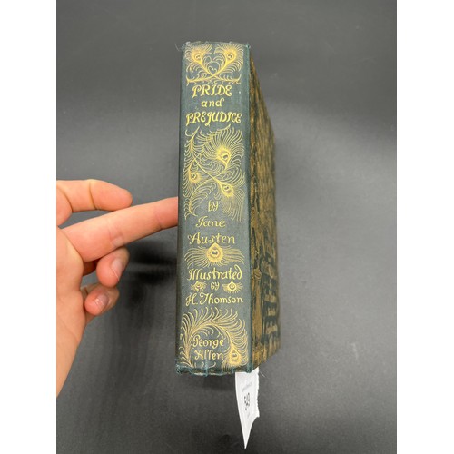 549 - Austen, Jane; Pride and Prejudice. 1894, First trade edition. Preface by George Saintsbury. Illustra... 