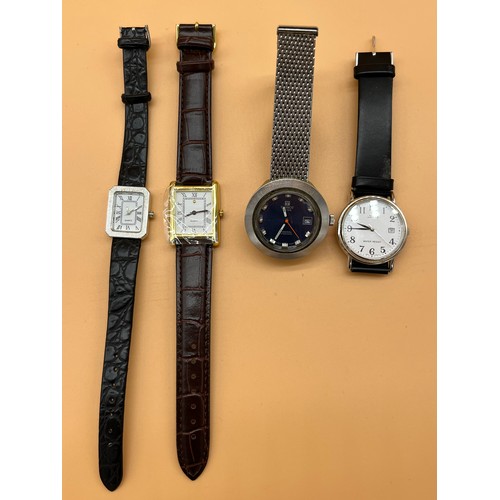 18 - Vintage 1970's Tissot Swiss Sideral Automatic watch working, Lorus watch and two quartz watches. [Wo... 