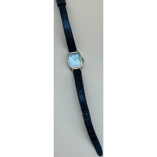 49 - Vintage ladies cocktail watch, 9ct gold cased. [Non runner] [Will post]