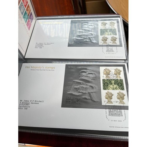 201A - Large collection of First day covers [9 albums]