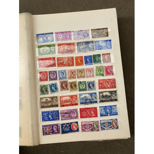 268a - 2 large albums of British stamps etc .