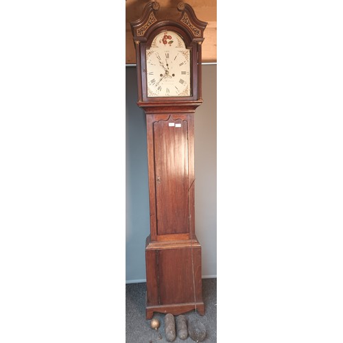 850 - 19th century long cased grandfather clock [Henderson, Mussleburgh]