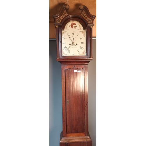 850 - 19th century long cased grandfather clock [Henderson, Mussleburgh]