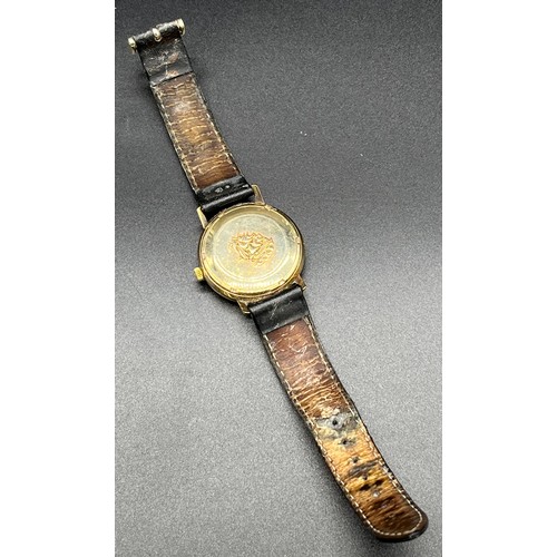 500A - Vintage Gent's 9ct gold Longines Flagship Automatic evening wristwatch. [Working condition]