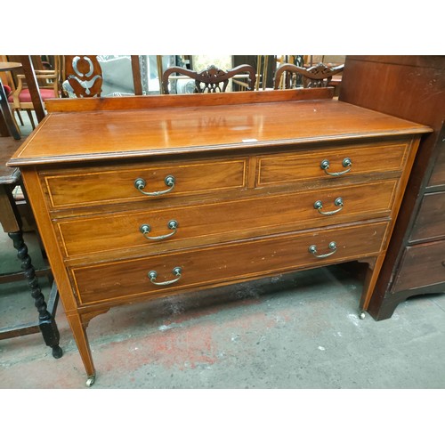 310 - Edwardian 2 Over 2 chest of drawers