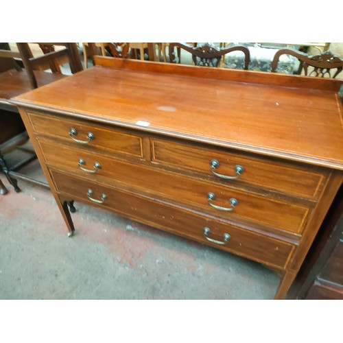 310 - Edwardian 2 Over 2 chest of drawers