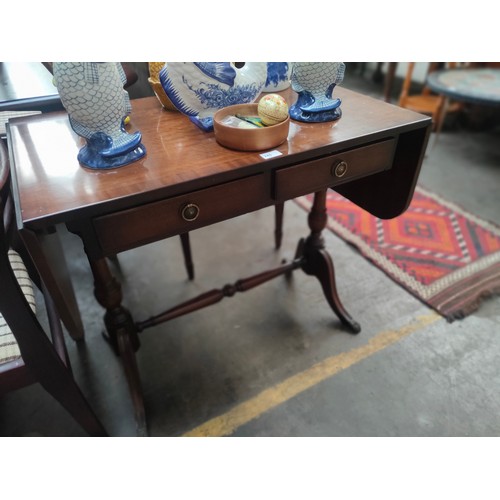 245 - Antique Reproduction console table .