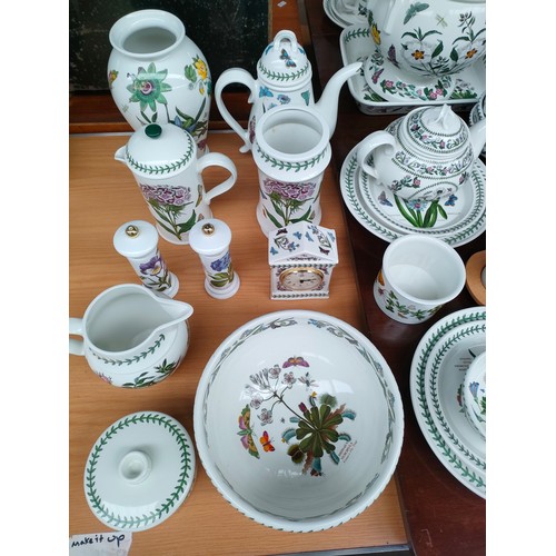 174 - Large Collection of Portmeiron Botanic garden tea , dinner wares etc