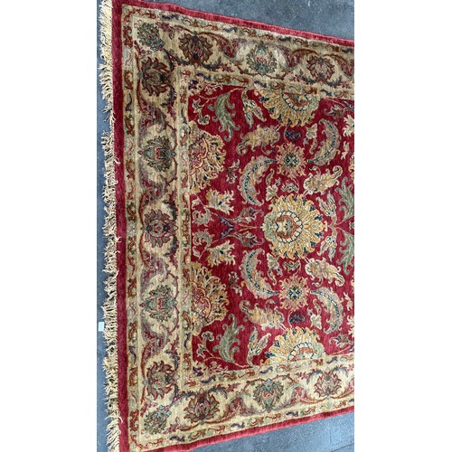 430 - Made in Egypt- Royal Agra New Zealand wool highly decorative carpet. [280x210cm]