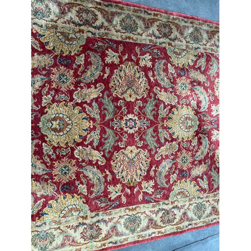 430 - Made in Egypt- Royal Agra New Zealand wool highly decorative carpet. [280x210cm]