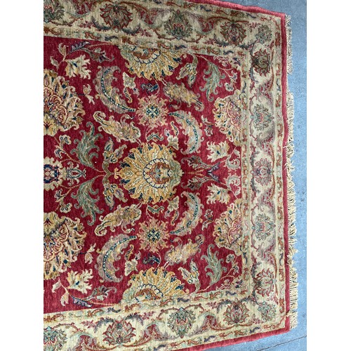 430 - Made in Egypt- Royal Agra New Zealand wool highly decorative carpet. [280x210cm]