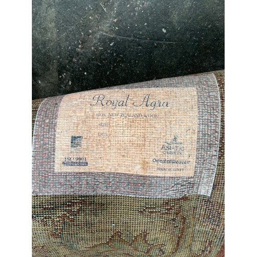 430 - Made in Egypt- Royal Agra New Zealand wool highly decorative carpet. [280x210cm]