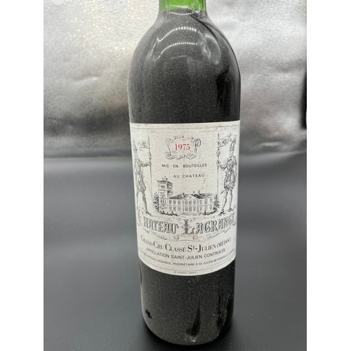 230 - Five bottlings of Wine, Chateau Lagrange 1975, 1982 Chateau Lalande Saint Julien, Chateau Fourcas Du... 