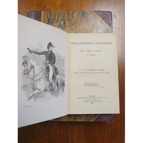 277 - A Collection of three books to Include the Battle of Waterloo with maps and illustrations with Etchi... 