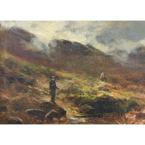 154 - Oil on board 'Schiehallion'  JGH Spindler 1899 [45x60cm]