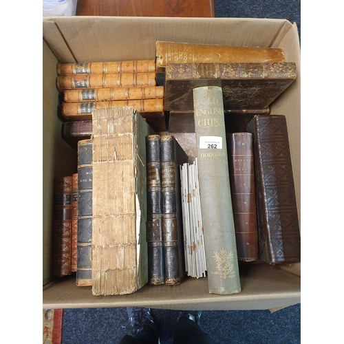 262 - A Collection of Vintage books to include, 4 vols of Local Records or Historical Register or Remarkab... 