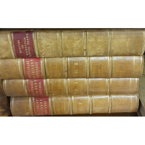 265 - A Collection of Vintage books to include 4 vols Dictionary of Eminent Scotsmen, Handley Cross and Ir... 