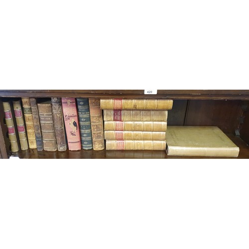 265 - A Collection of Vintage books to include 4 vols Dictionary of Eminent Scotsmen, Handley Cross and Ir... 