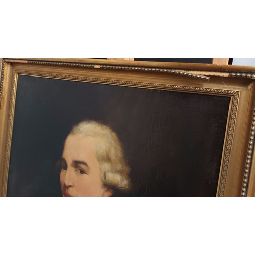 155 - Oil on canvas depicting Thomas Junor (1762-1827) 
Original By Reynolds  [80x66cm]