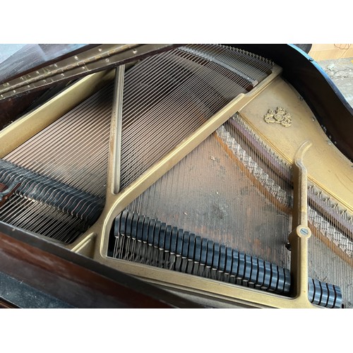 327 - Marshall & Rose Sir Herbert Marshall & Sons baby grand piano. [96x139x1133cm- lid down]