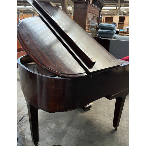 327 - Marshall & Rose Sir Herbert Marshall & Sons baby grand piano. [96x139x1133cm- lid down]