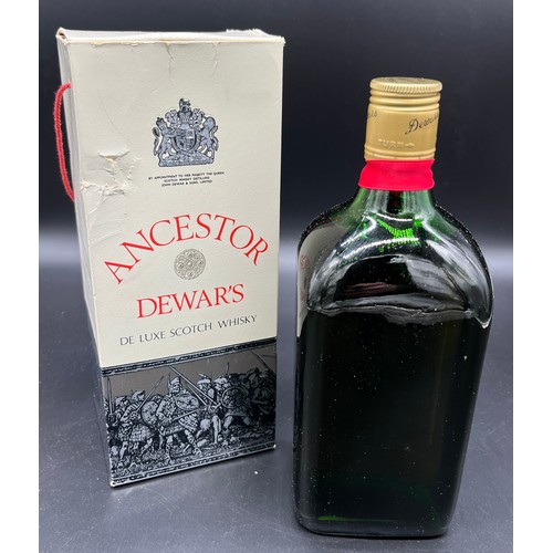 126 - Bottling of Ancestor Dewars de luxe Scotch Whisky, John Dewar & Sons Ltd. 70Proof. Full, sealed and ... 